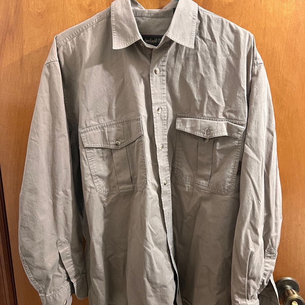 Timberland weather gear button longsleeve